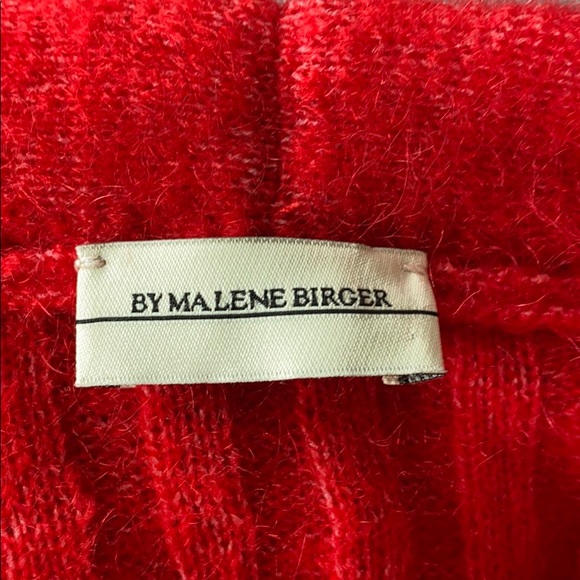By Malene Birger two-toned ribbed-knit cardigan - Picture 9 of 11
